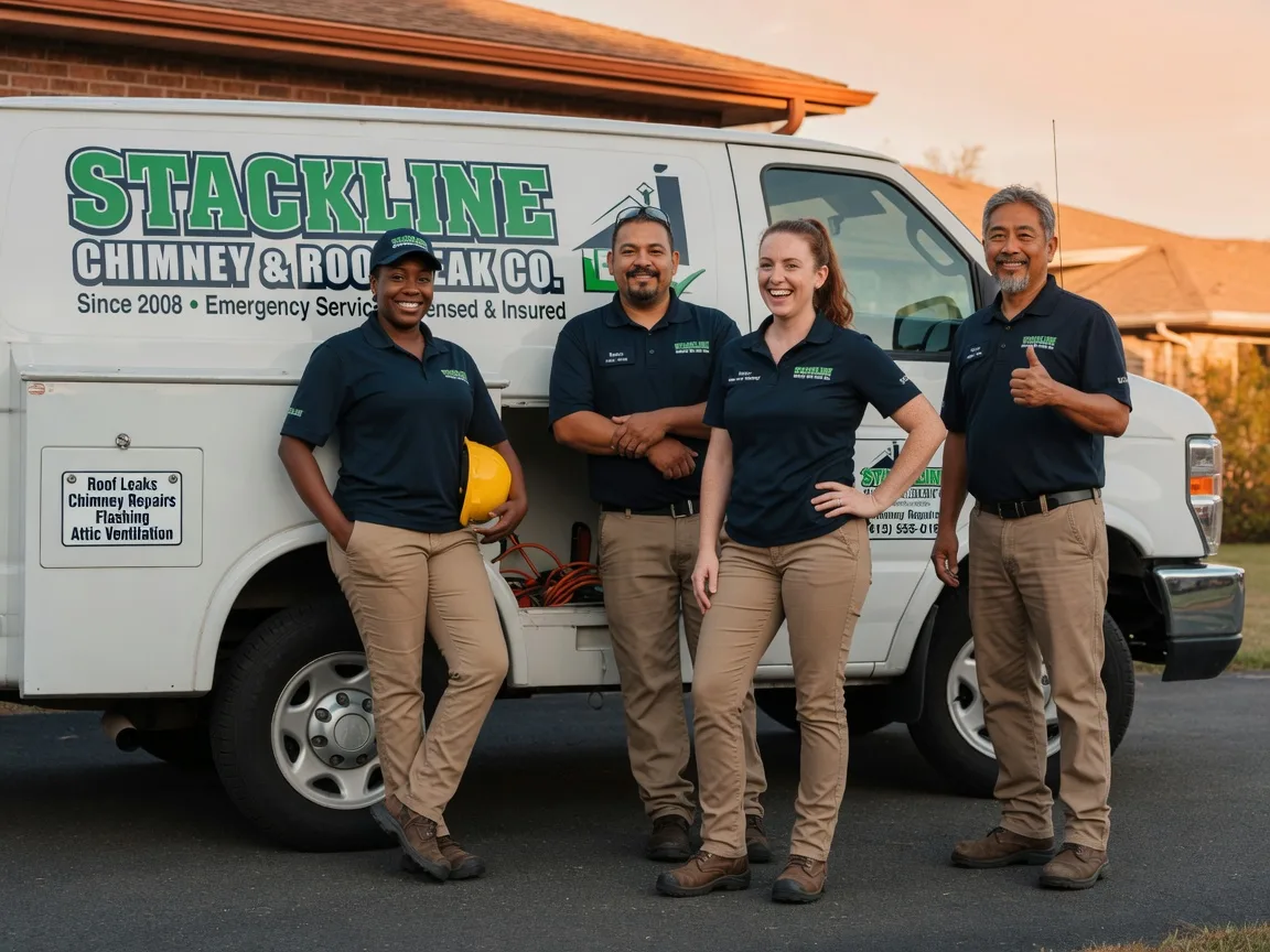 Chimney flashing repair company in Austinville, IA